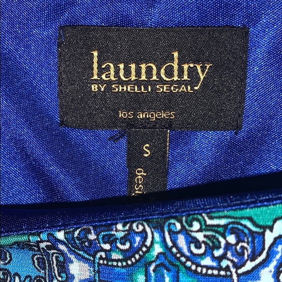 BLUE DETAILED DRESS - Picture 4 of 4